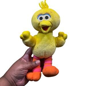 Vintage 1990’s Tyco Sesame Street Big Bird Plush Toy Stuffed Animal 11"